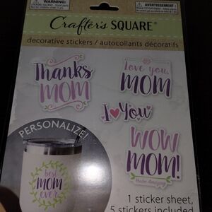 Crafters Square Mother's Day Stickers
